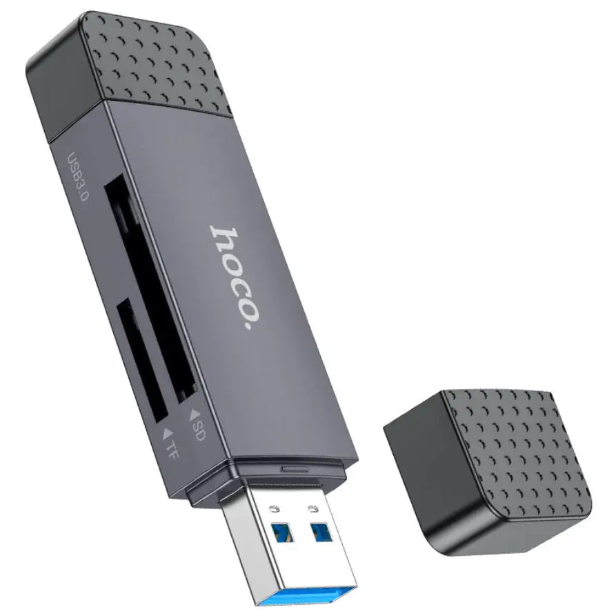 HB45 2-in-1 USB 3.0 Card Reader NZ – Dual USB-A & Type-C