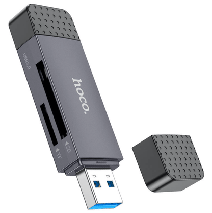 HB45 2-in-1 USB 3.0 Card Reader NZ – Dual USB-A & Type-C