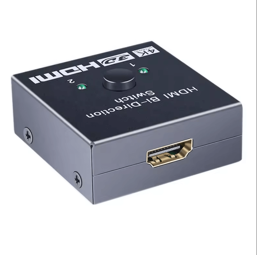 HDMI Bi-Directional Switcher 4K 2 into 1 switch or 1 into 2 splitter