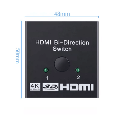 HDMI Bi-Directional Switcher 4K 2 into 1 switch or 1 into 2 splitter