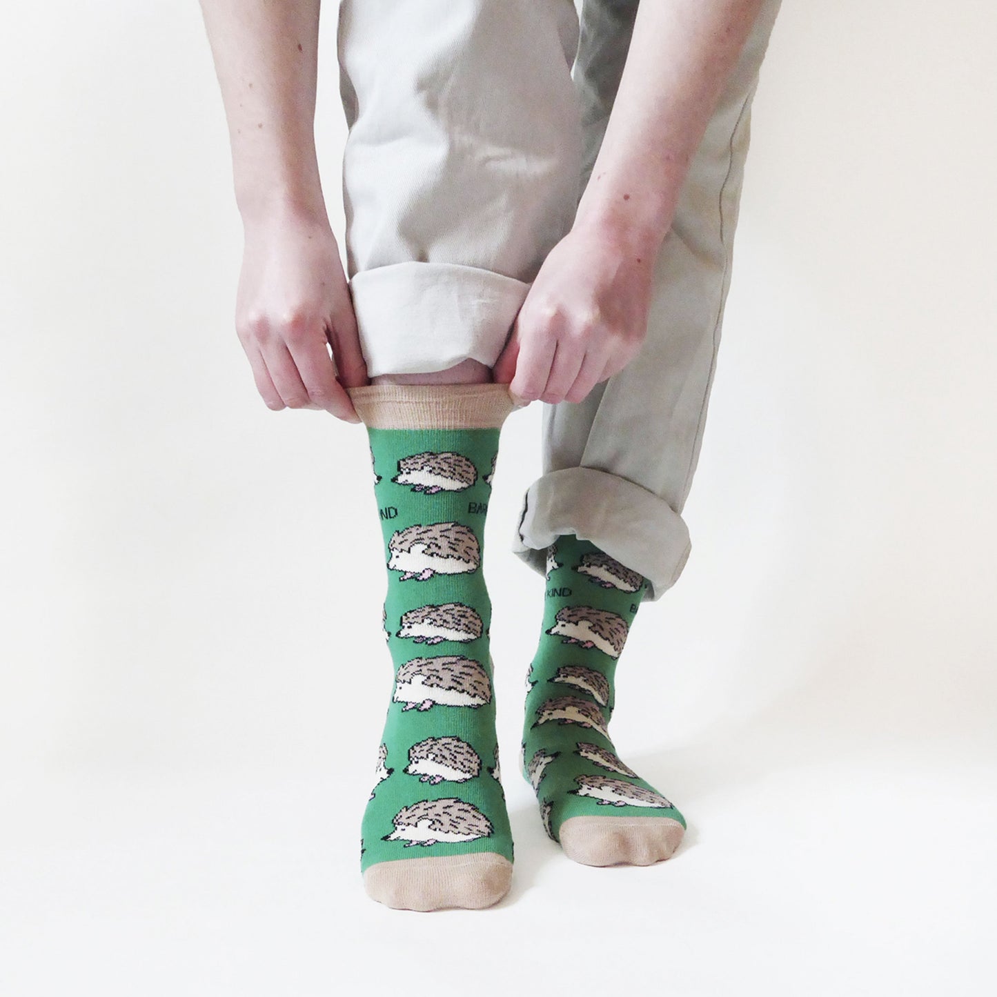 Save the Hedgehogs Bamboo Socks