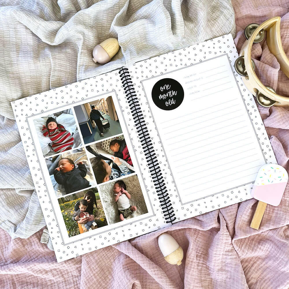 Hey Baby - A Baby Milestone Book