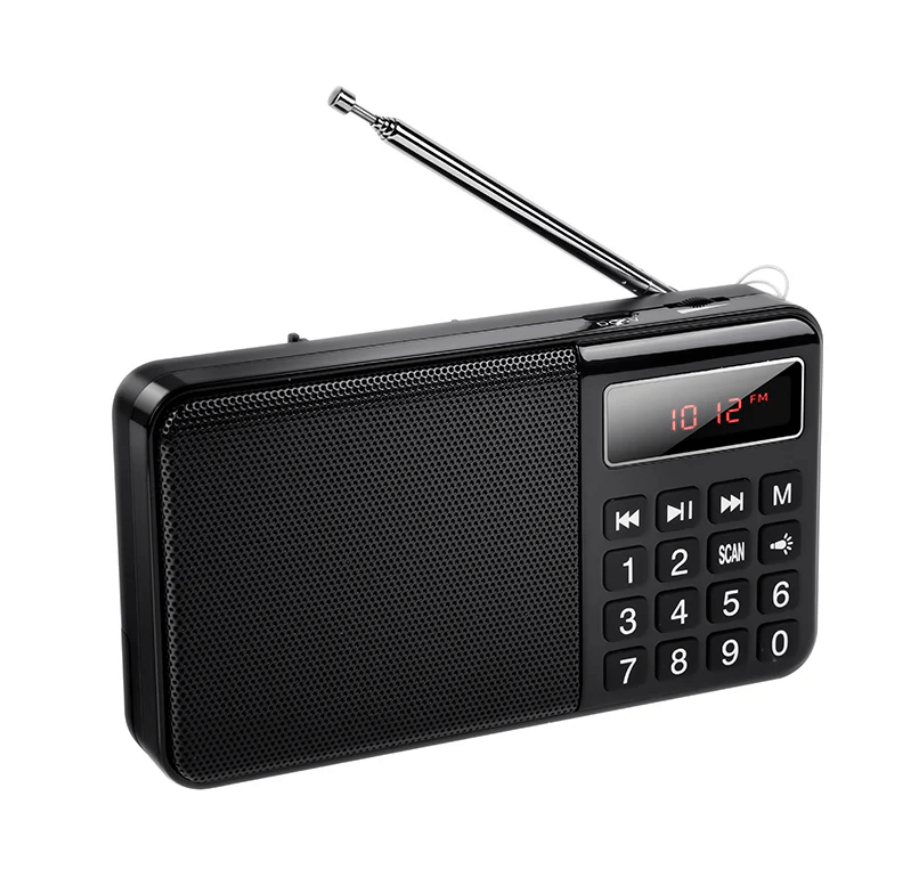 Hoco Mult Function Portable Radio with AM+FM Dual Mode