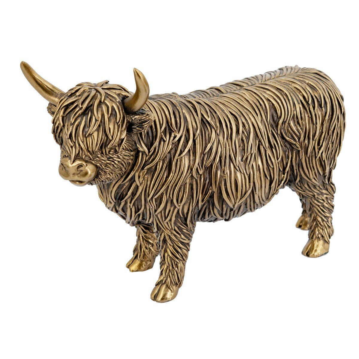 Highland Cattle Statue at online8 furniture store Auckland