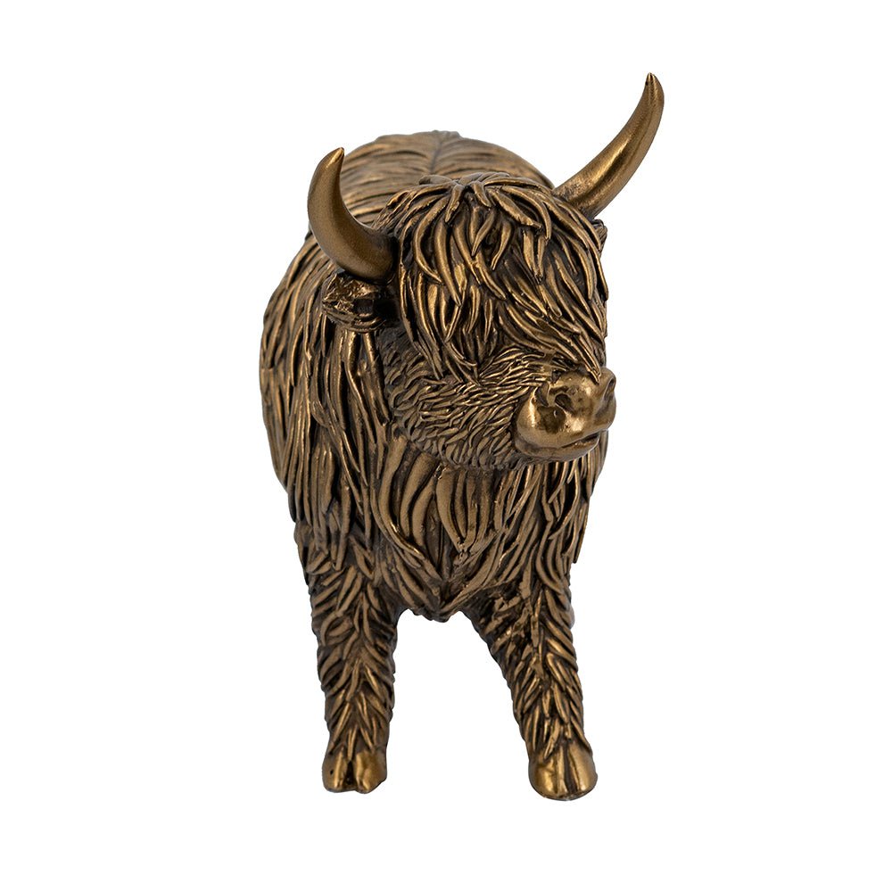 Highland Cattle Statue at online8 furniture store Auckland