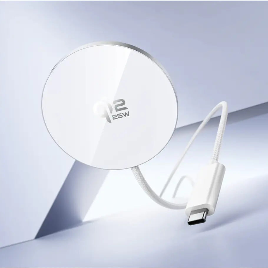 Hoco 25W Qi2.2 Magnetic Wireless Charger (CW63 Pro) White
