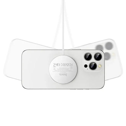 Hoco 25W Qi2.2 Magnetic Wireless Charger (CW63 Pro) White