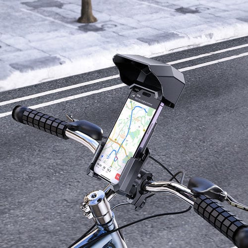 Hoco Bike Phone Holder Bicycle / Motorbike Phone Holder with Sun Shade