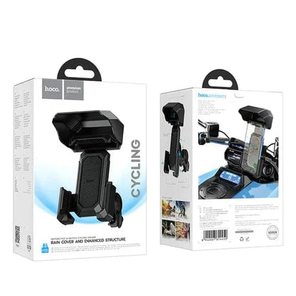 Hoco Bike Phone Holder Bicycle / Motorbike Phone Holder with Sun Shade