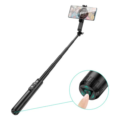 Hoco Bluetooth Selfie Stick With 1.5m Tripod Magnetic Phone Holder (K25)