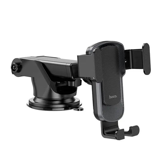 Hoco CA104 Car Phone Holder | Adjustable 60–85mm Clamp for 4.5–7 Inch Phones