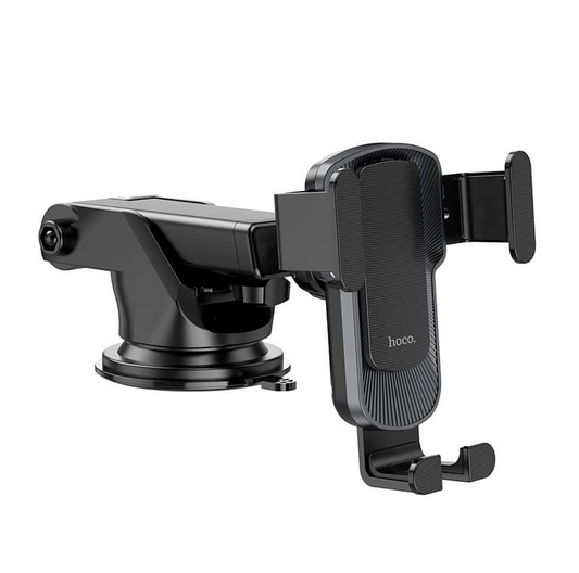 Hoco CA104 Car Phone Holder | Adjustable 60–85mm Clamp for 4.5–7 Inch Phones