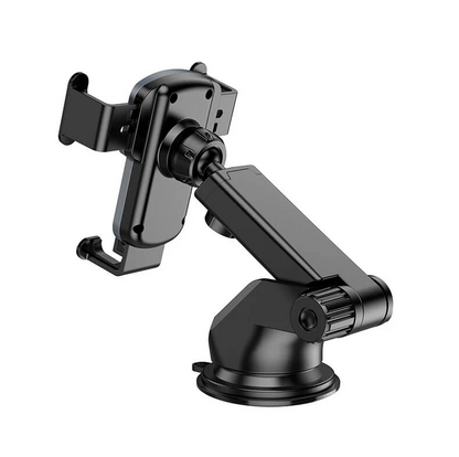 Hoco CA104 Car Phone Holder | Adjustable 60–85mm Clamp for 4.5–7 Inch Phones