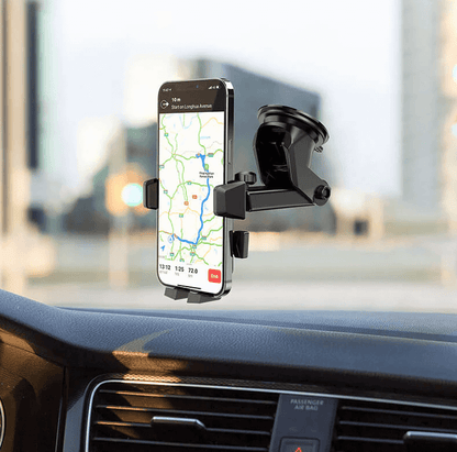 Hoco CA83 Car Phone Holder 4.5–7 Inch | Strong Clamp Dashboard & Windshield Mount