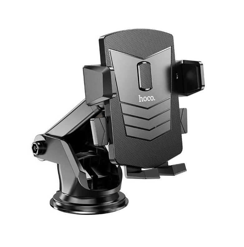 Hoco CA83 Car Phone Holder 4.5–7 Inch | Strong Clamp Dashboard & Windshield Mount
