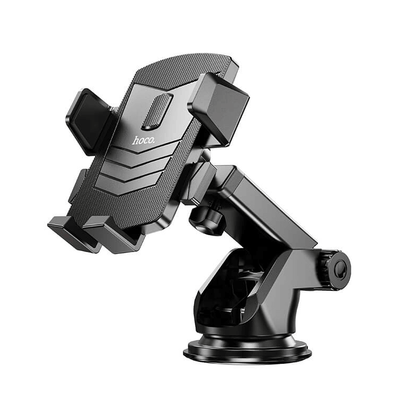 Hoco CA83 Car Phone Holder 4.5–7 Inch | Strong Clamp Dashboard & Windshield Mount