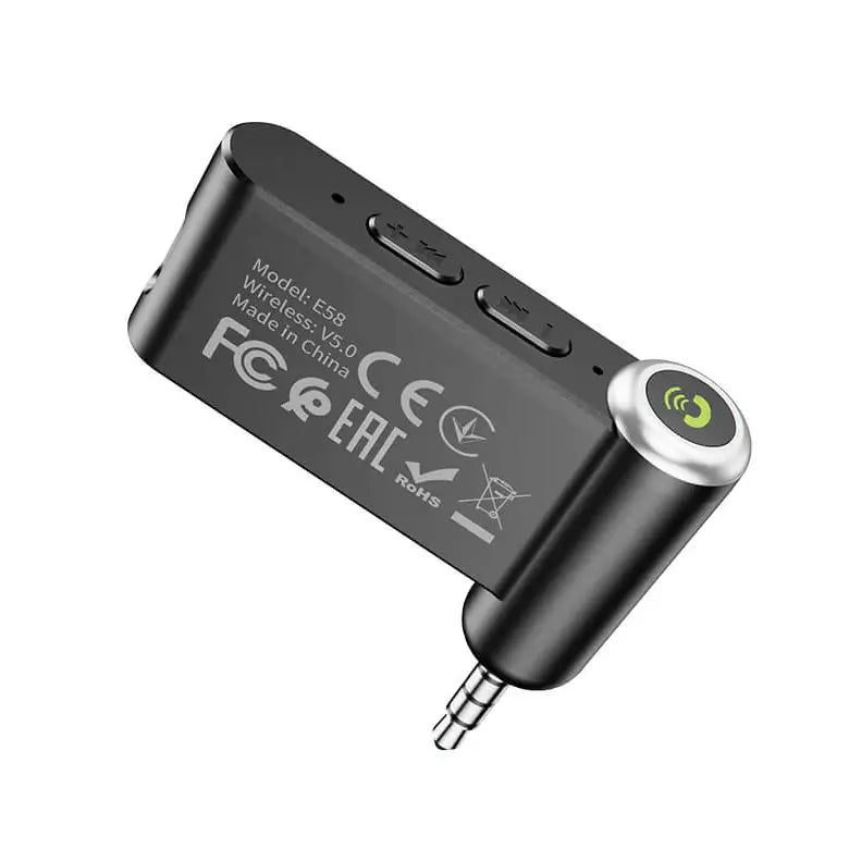 Hoco E58 Bluetooth 5.0 Audio Receiver | Wireless 3.5mm Adapter