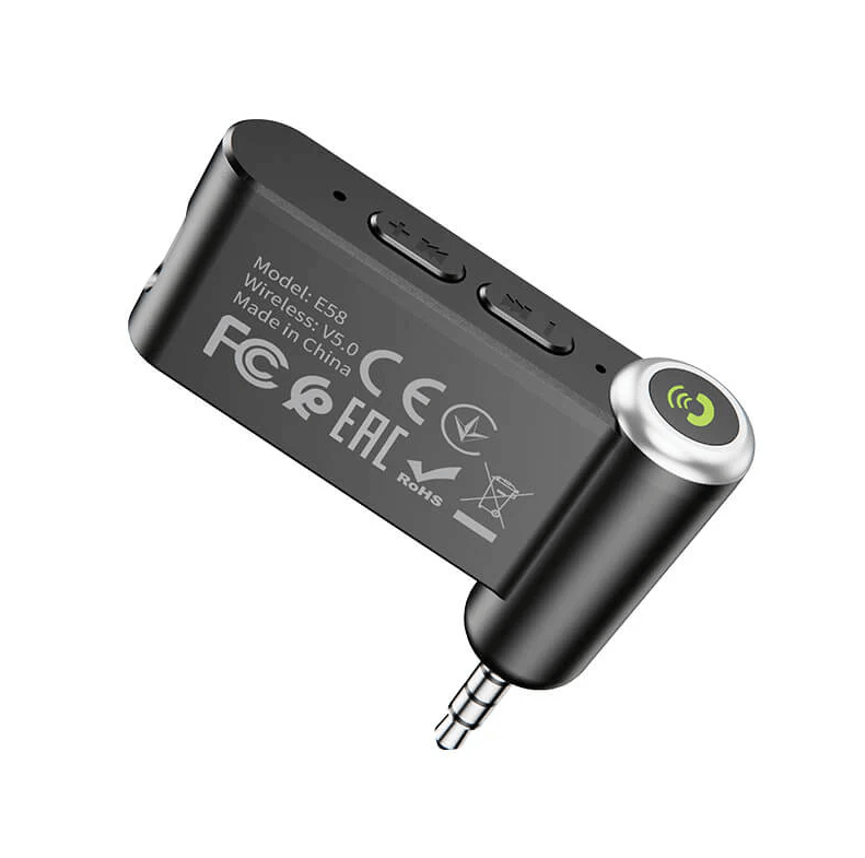Hoco E58 Bluetooth 5.0 Audio Receiver | Wireless 3.5mm Adapter