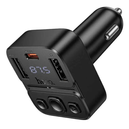 Hoco E87 Dual Port 35W Car Bluetooth FM Transmitter