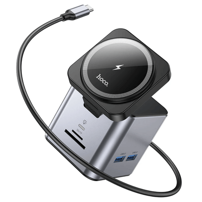 Hoco PD 100W 9 in 1 USB-C Multi Function Docking Station NZ – HB49