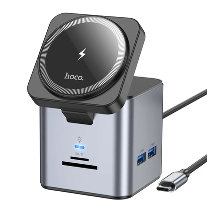 Hoco PD 100W 9 in 1 USB-C Multi Function Docking Station NZ – HB49