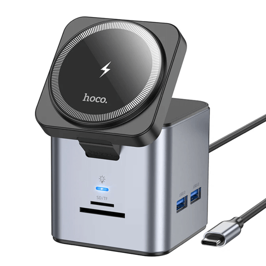 Hoco PD 100W 9 in 1 USB-C Multi Function Docking Station NZ – HB49