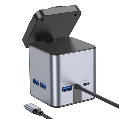 Hoco PD 100W 9 in 1 USB-C Multi Function Docking Station NZ – HB49