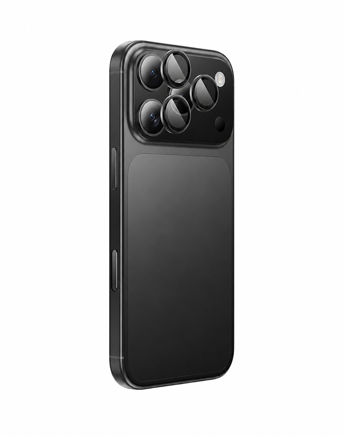 Hoco iPhone 17 Pro Max Ultra HD Camera CSG Anti Glare Lens Protector with Metallic Ring (V14)