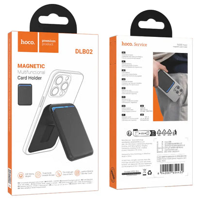 hoco Leather Magnetic Multifunctional Card Holder – DLB02