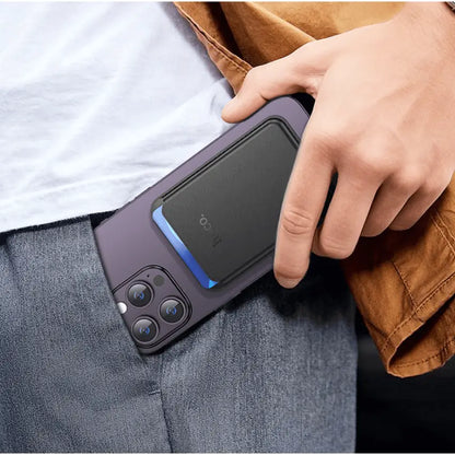 hoco Leather Magnetic Multifunctional Card Holder – DLB02