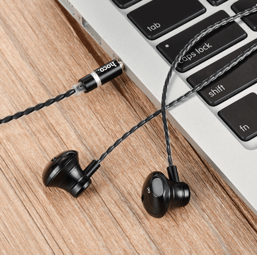 Hoco M18 Gesi Metallic In-Ear Earphones with Mic 3.5mm NZ