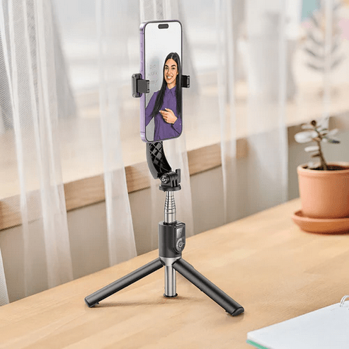 Hoco mobile phone accessories Premium Bluetooth Selfie Stick w/ 0.98m Tripod, V4.2 Remote