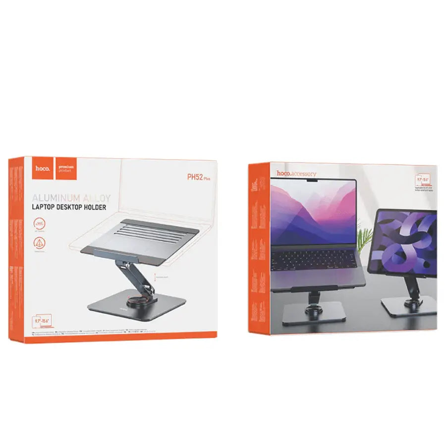 Hoco PH52 PLUS Aluminum Laptop Stand NZ – Foldable and Rotatable Ergonomic Stand