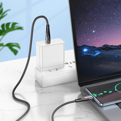 HOCO U133 USB-C Fast Charging Cable 3A 1.2m Braided NZ