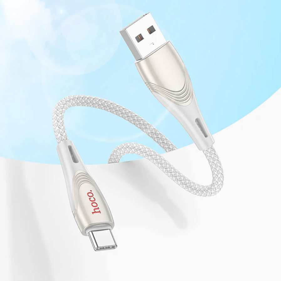 HOCO U133 USB-C Fast Charging Cable 3A 1.2m Braided NZ