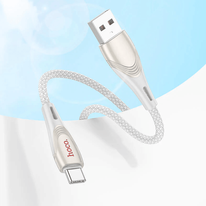 HOCO U133 USB-C Fast Charging Cable 3A 1.2m Braided NZ