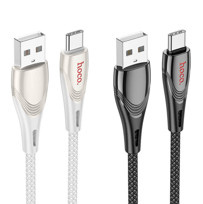 HOCO U133 USB-C Fast Charging Cable 3A 1.2m Braided NZ