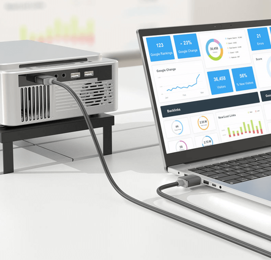 Hoco US08 HDTV to HDTV Video Cable NZ – 4K 60Hz HDTV2.0