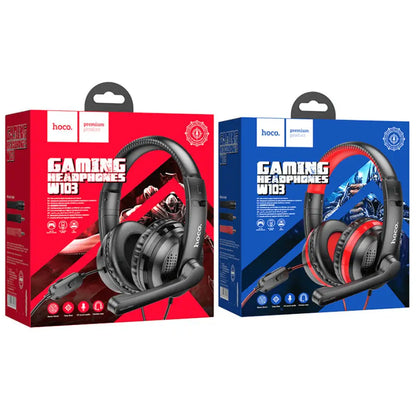Hoco W103 Magic Tour Wired Headphones with Omnidirectional Microphone