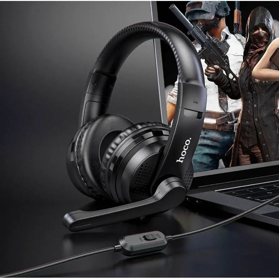 Hoco W103 Magic Tour Wired Headphones with Omnidirectional Microphone