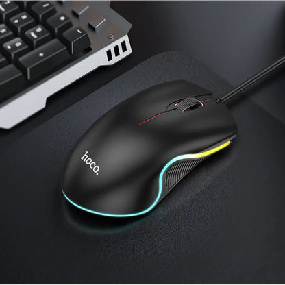 Hoco Wired Gaming Mouse RGB Ergonomic GM19