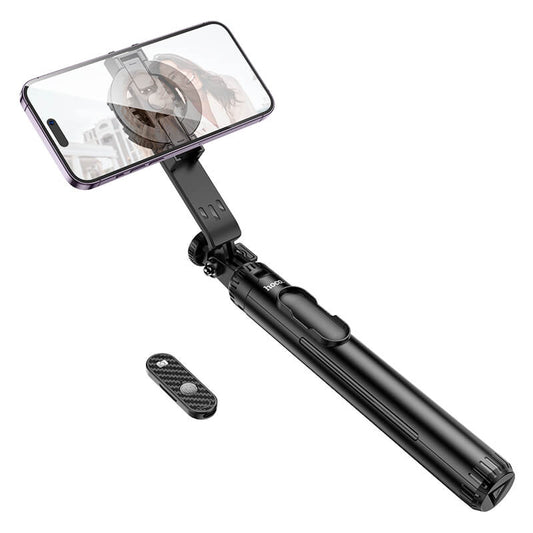 Hoco Aluminum Alloy MagSafe Clamp Bluetooth Remote Tripod Selfie Stick K25
