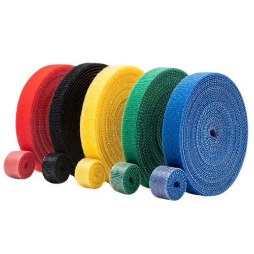 Hook & Loop Cable Tape - (Pack of 6 / 1m each)