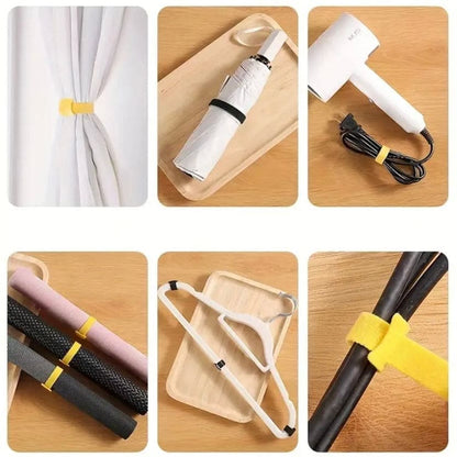 Hook & Loop Cable Tape - (Pack of 6 / 1m each)
