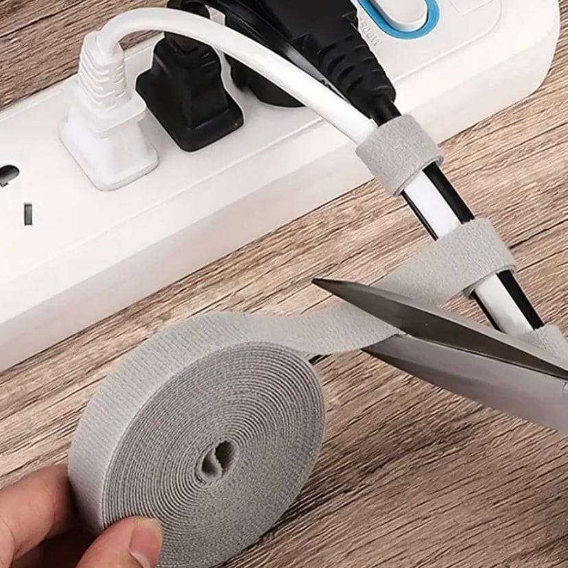 Hook & Loop Cable Tape - (Pack of 6 / 1m each)