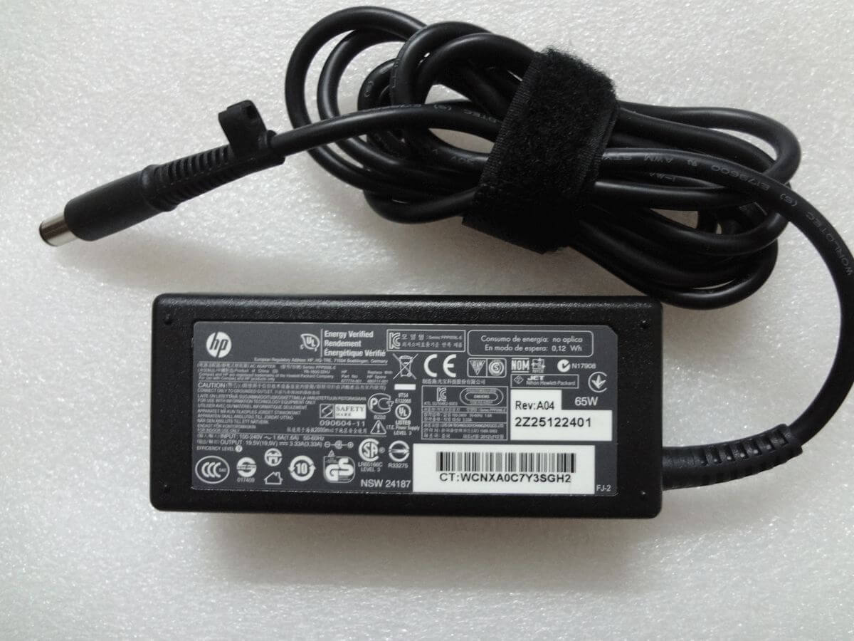 HP 19.5V 3.33A 65W 7.4x5.0mm Adapter Charger