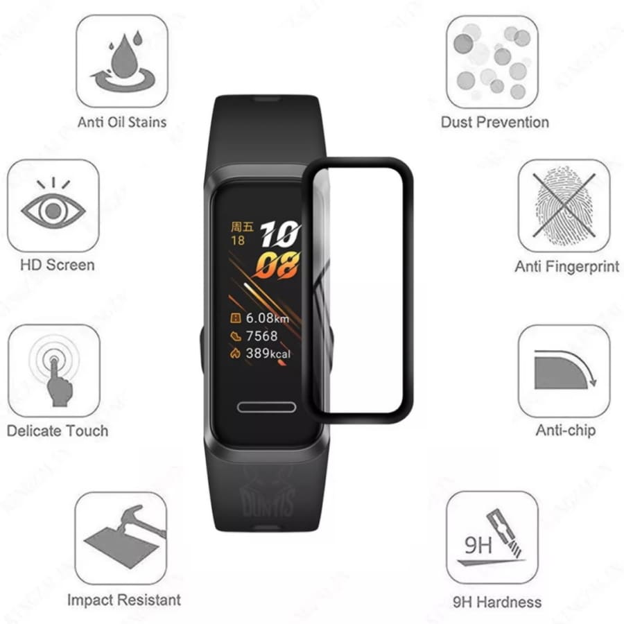 Screen Protectors for Huawei Band 4 (Pack of 4)