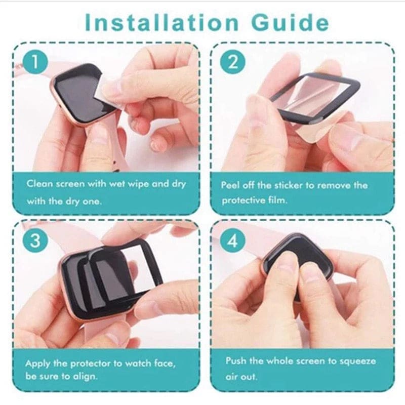 Screen Protectors for Huawei Band 7 (Pack of 4)