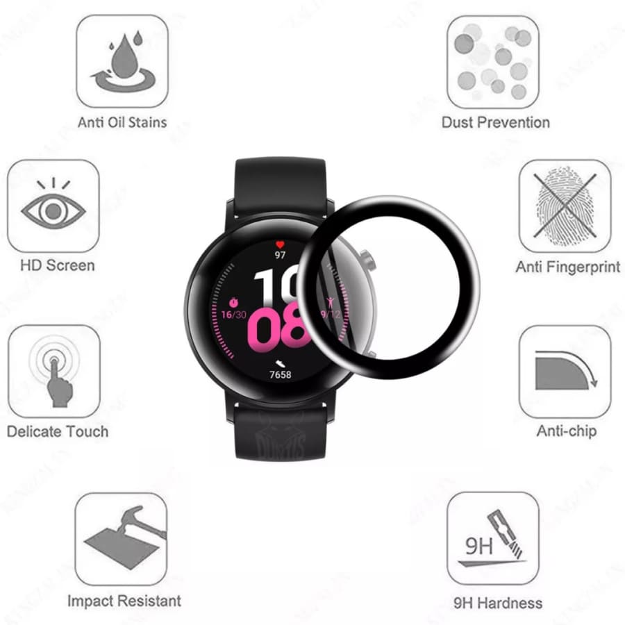 Huawei GT 2 (42mm) - Screen Protectors (Pack of 2)