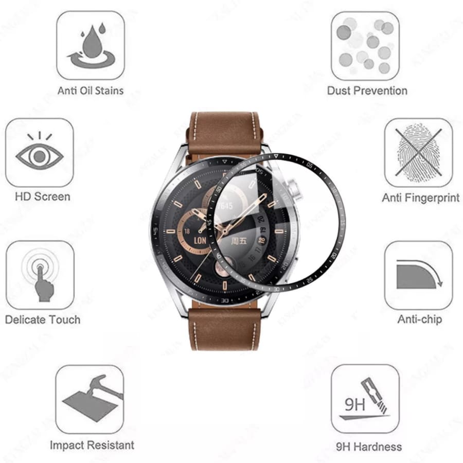 Screen Protectors for Huawei GT3 (46mm) (Pack of 4)